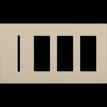 Lutron LWT-GTTT-TP - NW AR WP 1 GFK T, 3 ACC PLDM OPNG IN TP