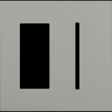 Lutron LWT-TG-GR - NW AR WP 1 ACC PLDM, 1 GFK T OPNG IN GR