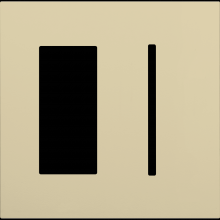 Lutron LWT-TG-IV - NW AR WP 1 ACC PLDM, 1 GFK T OPNG IN IV