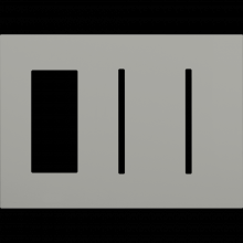 Lutron LWT-TGG-GR - NW AR WP 1 ACC PLDM, 2 GFK T OPNG IN GR