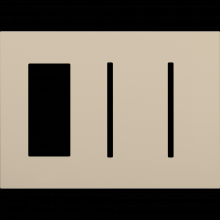 Lutron LWT-TGG-TP - NW AR WP 1 ACC PLDM, 2 GFK T OPNG IN TP