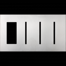 Lutron LWT-TGGG-SC - NW AR WP 1 ACC PLDM, 3 GFK T OPNG IN SC