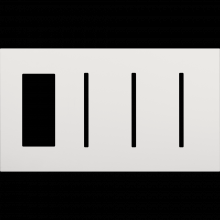 Lutron LWT-TGGG-WH - NW AR WP 1 ACC PLDM, 3 GFK T OPNG IN WH
