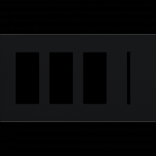 Lutron LWT-TTTG-BL - NW AR WP 3 ACC PLDM, 1 GFK T OPNG IN BL