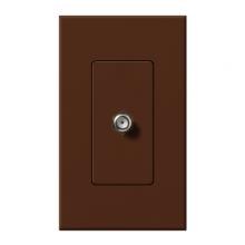 Lutron NT-CJ-SI - NOVA T CABLE TV JACK SIENNA