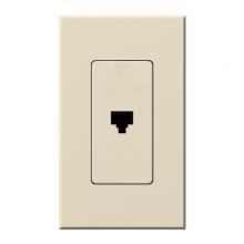 Lutron NT-PJ-LA - NOVA T PHONE JACK LIGHT ALMOND
