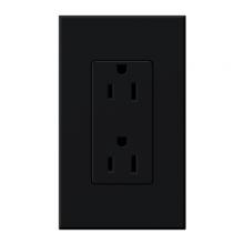 Lutron NTR-15-BL - NOVA T RECEPTACLE BLACK