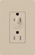 Lutron NTR-15-HDTR-TP-C - NOVAT 15A TPR RSIST HALF DIM RCPT TP CSA