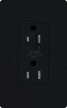 Lutron NTR-20-HDTR-BL - NOVAT 20 A TMPR RESIST HALF DIM RECPT BL
