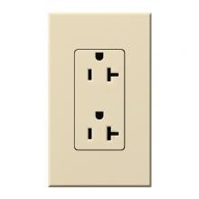 Lutron NTR-20-TR-BE - NT 20A TAMPER RESIST RECP BEIGE