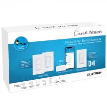 Lutron P-BDG-PKG2WS-WHC - Caséta 2 SWITCH STARTER KIT WH CANADA
