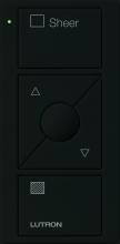 Lutron PJ2-3BRL-GBL-S04 - PICO RF 434 W LED FOR SHEERS 3BRL BLACK