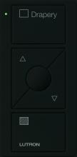 Lutron PJ2-3BRL-GBL-S07 - PICO RF 434 W LED FOR DRAPERIES 3BRL BLK