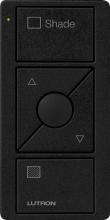 Lutron PJ2-3BRL-TMN-S02 - PICO 3BRL SHADE TEXT BLACK SATIN