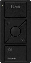 Lutron PJ2-3BRL-TMN-S04 - PICO 3BRL SHADE SHEER BLACK SATIN