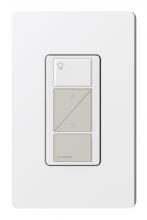 Lutron PX-2BRL-GWG-I01 - PICO WIRED 2BTN RS/LWR GLOSS WHITE/GRAY
