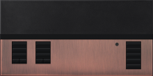 Lutron QSGFP-2TQZ - QSG METAL2 COVER 2 SHADE QZ/TRNSLCNT