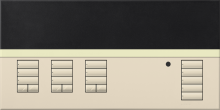 Lutron QSGFP-3TLA - QSG MATTE COVER 3 SHADE LA/TRNSLCNT