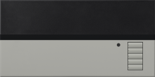 Lutron QSGFP-TGR - QSG MATTE COVER 0 SHADES GR/TRNSLCNT