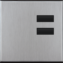 Lutron QSWE-2BN-SC - QSWE-WALLSTN 2B N/INS SC