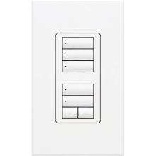 Lutron QSWS2-1RLDI-WH - QSWS2 WALLSTN 1RLD INS WH