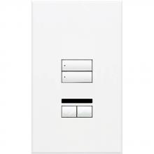 Lutron QSWS2-2BRLIRN-WH - QSWS2 WALLSTN 2BRLIR N/INS WH