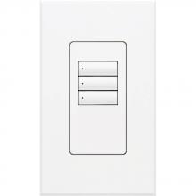 Lutron QSWS2-3BI-WH - QSWS2 WALLSTN 3B INS WH