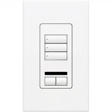 Lutron QSWS2-3BRLIRI-WH - QSWS2 WALLSTN 3BRLIR INS WH
