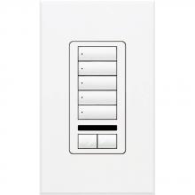 Lutron QSWS2-5BRLIRI-WH - QSWS2 WALLSTN 5BRLIR INS WH