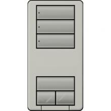 Lutron RRD-HN3S-PD - CL RA2 HYBRID 3S WALL PALLADIUM