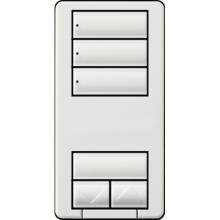 Lutron RRD-HN3S-SW - CL RA2 HYBRID 3S WALL SNOW WHITE