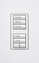 Lutron RRD-W1RLD-SW - RADIORA2 1RLD WALL KEYPAD SNOW
