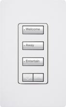 Lutron RRD-W3BSRL-BL - RA2 3BSRL WALL KEYPAD BLACK