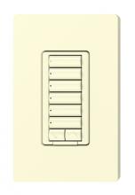 Lutron RRD-W6BRL-AL - RADIORA2 6BRL WALL KEYPAD ALMOND
