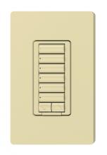 Lutron RRD-W6BRL-IV - RADIORA2 6BRL WALL KEYPAD IVORY