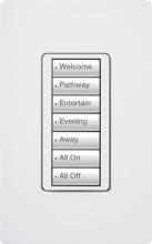Lutron RRD-W7B-BI - RADIORA2 7B WALL KEYPAD BISCUIT