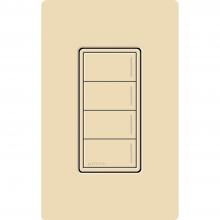 Lutron RRST-W4B-IV - RA3 4B SUNNATA KEY IV