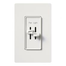 Lutron S2-LFH-WH - SKYLARK LT/FAN WH CLAMSHELL