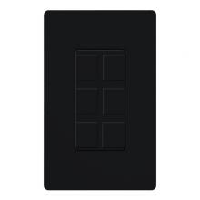 Lutron SC-6PF-MN - SIX PORT FRAME W/BLANKS SATIN COLOR MN