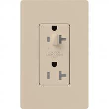 Lutron SCR-15-HDTR-TP-C - SATIN 15A TPR RSIST HALF DIM RCPT TP CSA