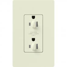 Lutron SCR-20-DDTR-BI-C - SATIN 20A TPR RSIST DUAL DIM RCPT BI CSA