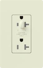 Lutron SCR-20-HDTR-BI - SATIN 20 A TMPR RESIST HALF DIM RECPT BI