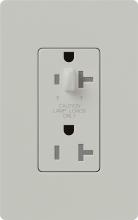 Lutron SCR-20-HDTR-PD - SATIN 20 A TMPR RESIST HALF DIM RECPT PD