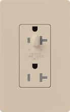 Lutron SCR-20-HDTR-TP - SATIN 20 A TMPR RESIST HALF DIM RECPT TP