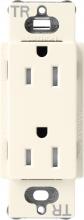 Lutron SCRS-15-TR-BI - SC 15A TAMPER RESIST RECP BISCUIT