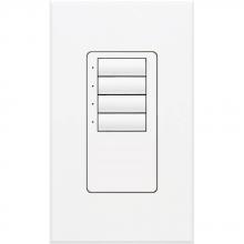 Lutron SS-4BI-GWH-E00 - SOFTSWITCH 48 4 BUTTON SEETOUC