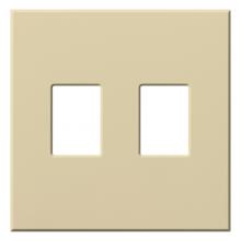 Lutron VWP-2-IV - VAREO WALLPLATE 2GNG IVORY
