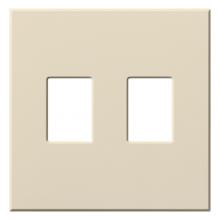 Lutron VWP-2-LA - VAREO WALLPLATE 2GNG LIGHT ALMOND