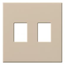Lutron VWP-2-TP - VAREO WALLPLATE 2GNG TAUPE