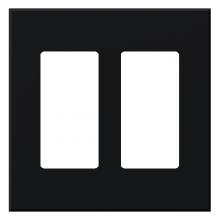 Lutron VWP-2R-BL - VAREO WALLPLATE 2GNG RECEPT BL